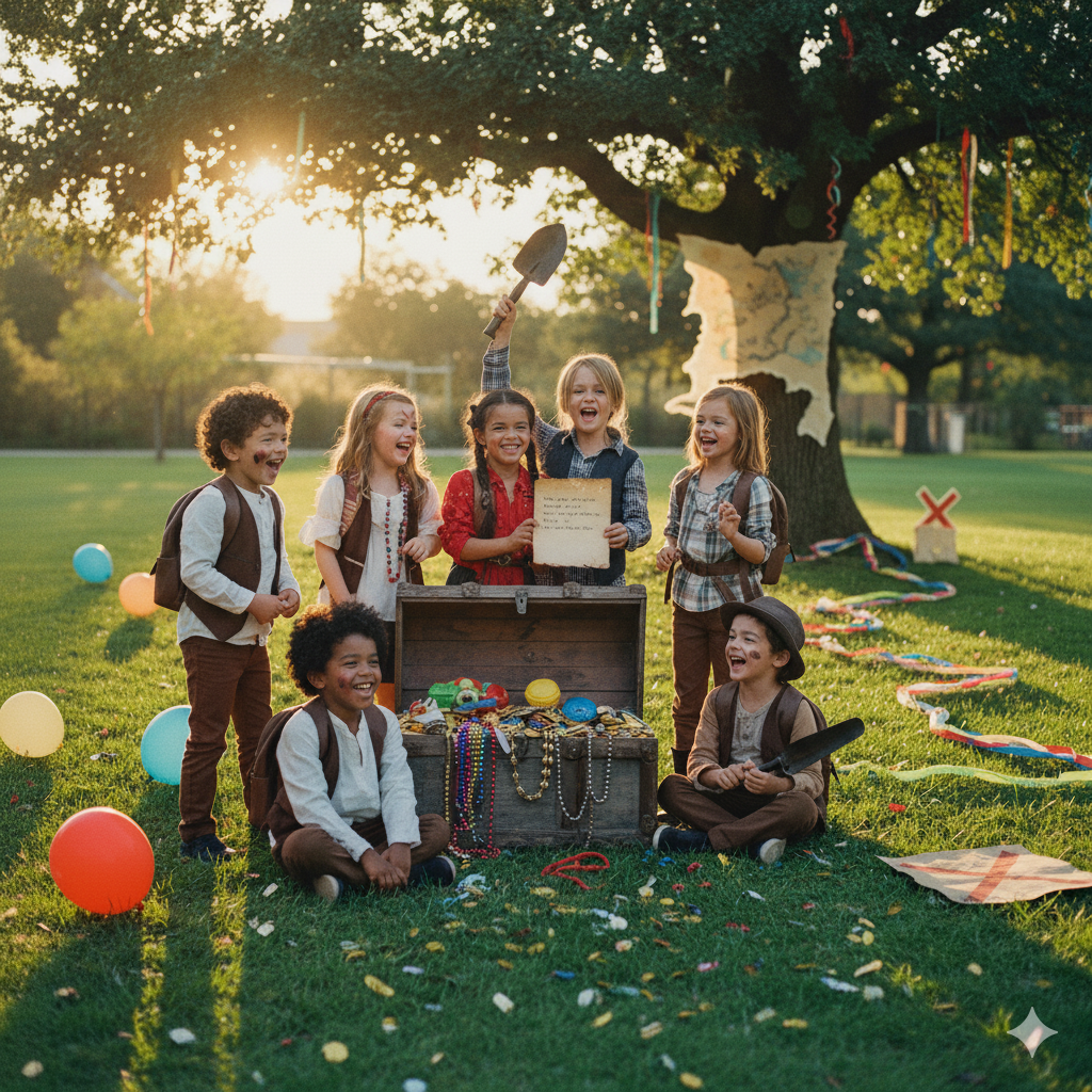 Chasse au trésor pour anniversaire