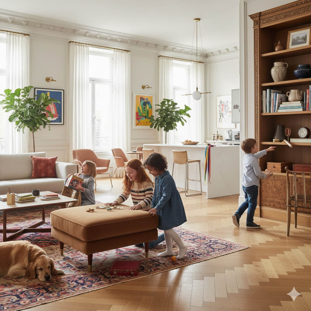 Chasse au trésor pour enfant