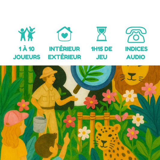 Coffret chasse au trésor - À la recherche du panda Géant - 4/5 ans