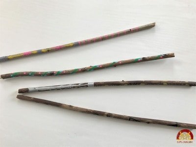 customiser baguette harry potter posca