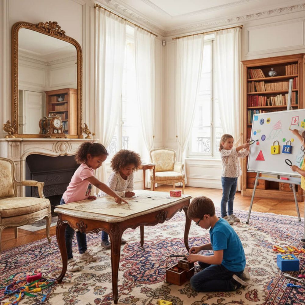 Jeux pirates entre enfants