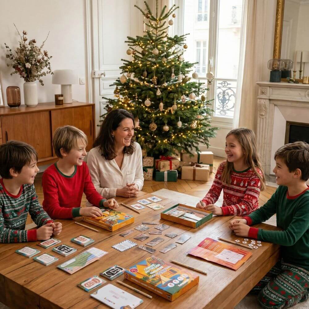 chasse au tresor idee cadeau noel