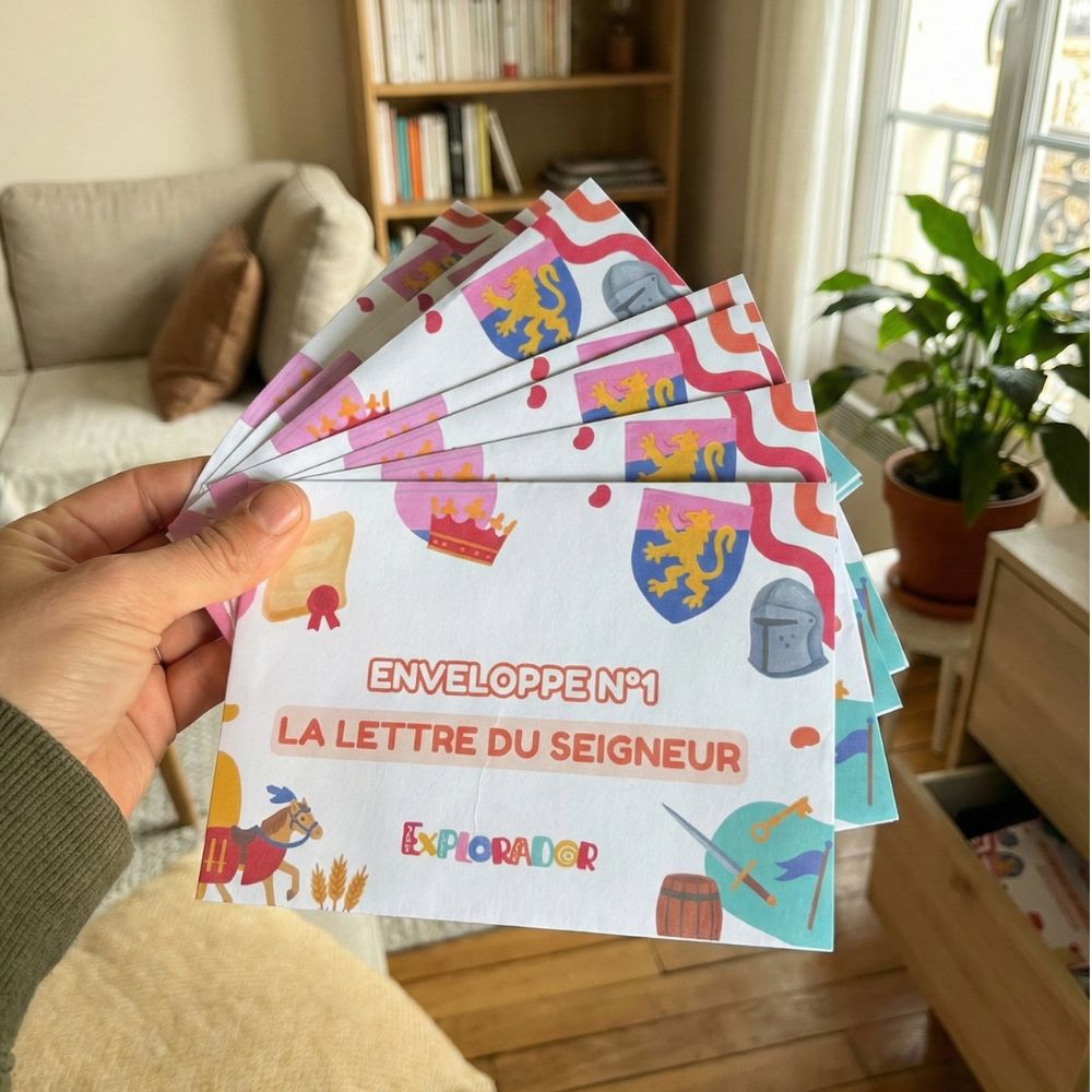 Coffret enquête - Sauvons le tournois des chevaliers - 6/8 ans