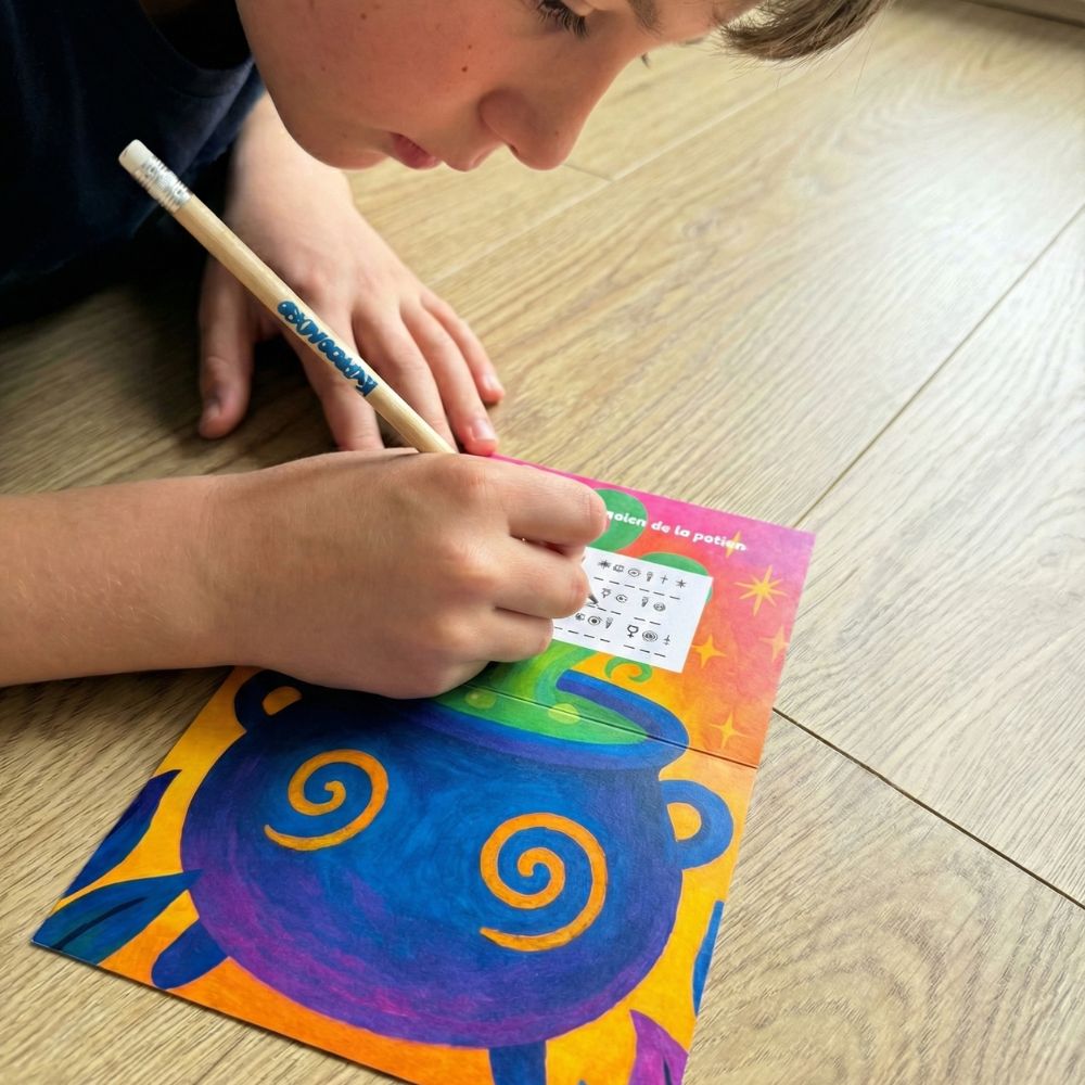 Coffret chasse au trésor - La malédiction de l'académie des sorciers - 12/14 ans