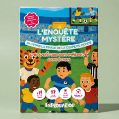 Coffret enquête - Sauvons la Finale de la Coupe du Monde - 6/8 ans