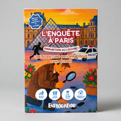 Coffret Enquête - Disparition au Louvre - 12/14 ans