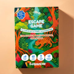 Coffret Escape game - au coeur de la forêt amazonienne - 12/14 ans
