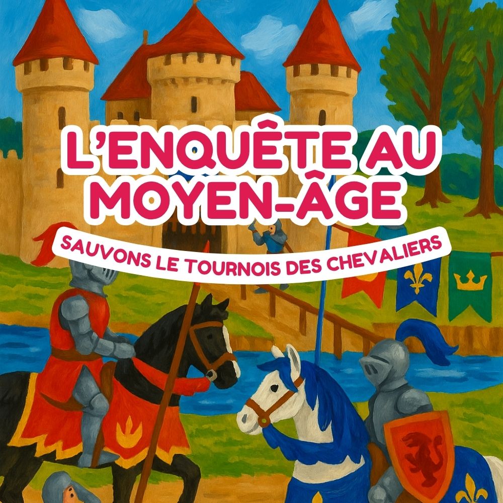 Coffret enquête - Sauvons le tournois des chevaliers - 6/8 ans