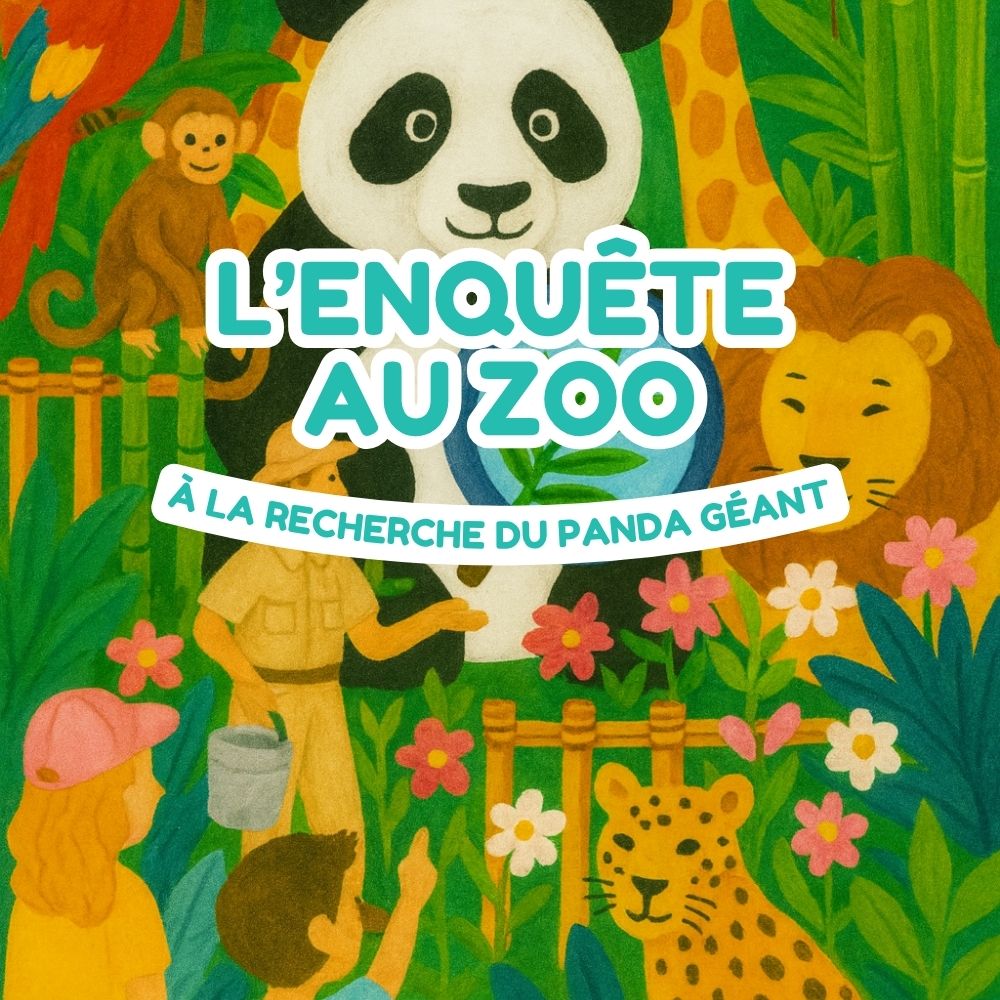 Coffret chasse au trésor - À la recherche du panda Géant - 4/5  ans