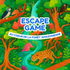 Coffret Escape game - au coeur de la forêt amazonienne - 12/14 ans