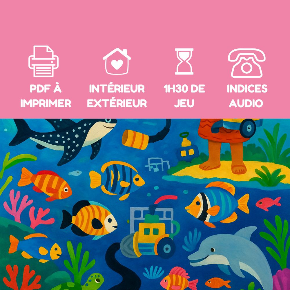 kit digital aventuriers ocean 9 11 ans