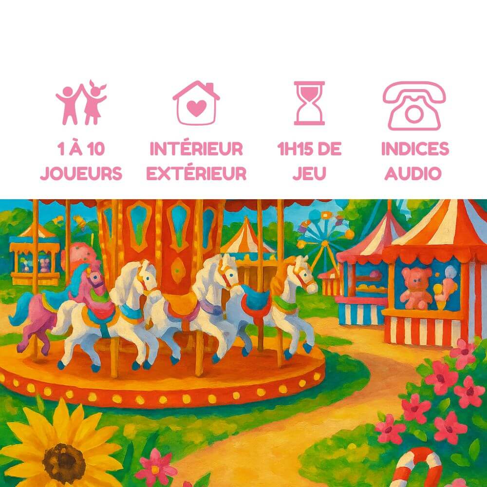 Chasse au trésor à la fête foraine pour enfants, retrouvez le ticket d’or, 1 à 10 joueurs, intérieur ou extérieur – Explorador