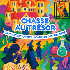 Coffret chasse au trésor - La malédiction de l'académie des sorciers - 12/14 ans