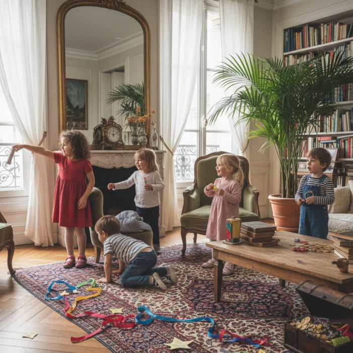 chasse tresor enfant jeu