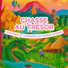 Coffret chasse au trésor - Mystères et légendes autour du monde - 9/11 ans