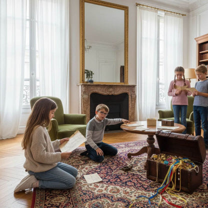 enfants chasse tresor 9 11 ans