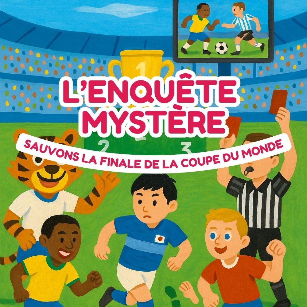 Coffret enquête - Sauvons la Finale de la Coupe du Monde - 6/8 ans