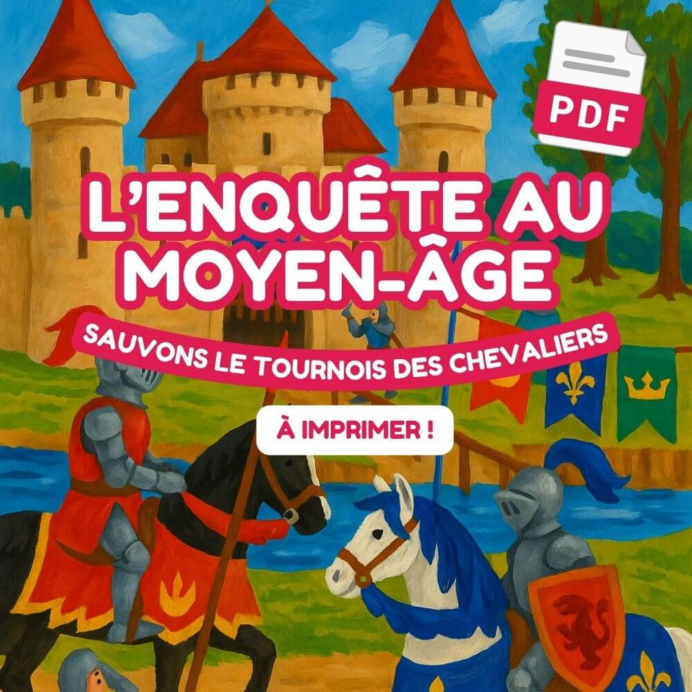 pdf jeu enquete moyen age chevaliers enfants explorador