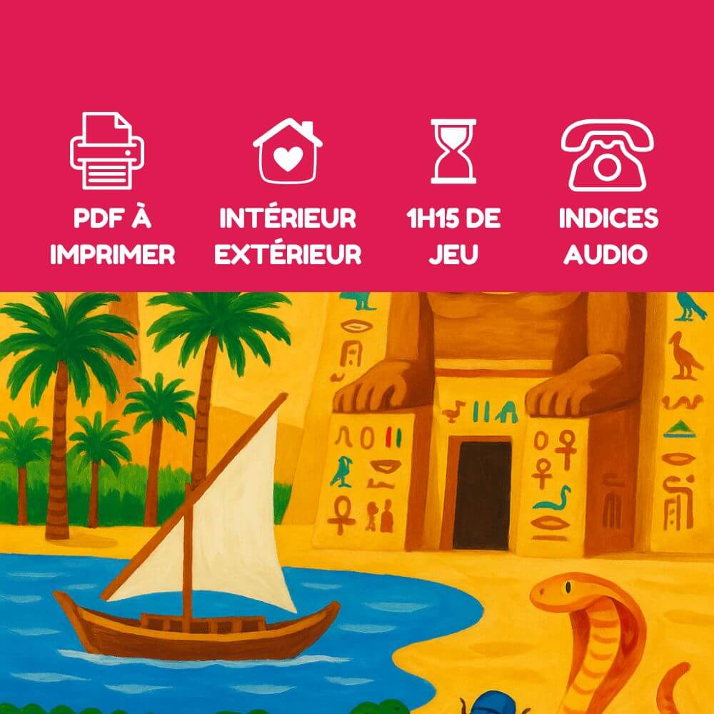 pdf chasse au tresor egypte tombeau disparu enfants explorador