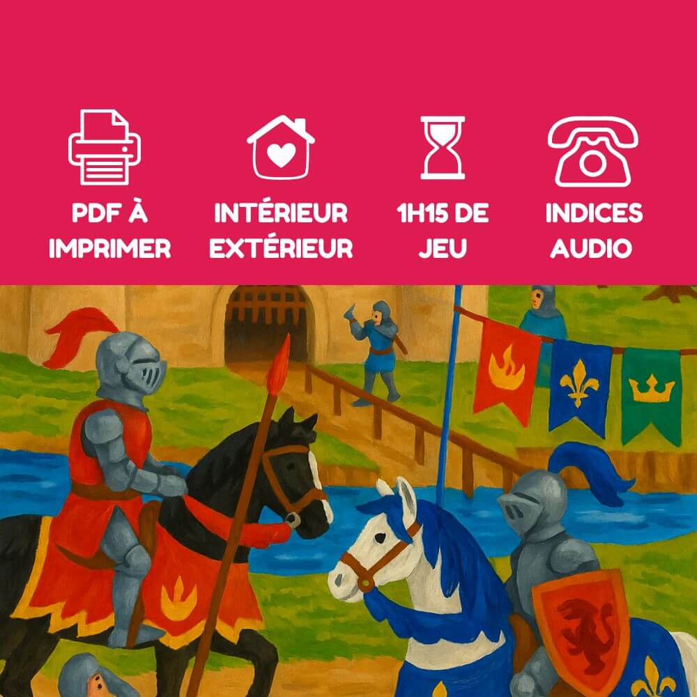 pdf jeu enquete moyen age chevaliers enfants explorador