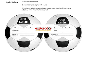 Organiser Un Anniversaire Football Explorador Organiser Un Anniversaire Football Explorador