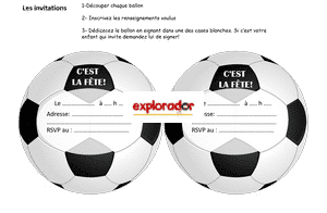 Organiser Un Anniversaire Sur Le Theme Football Explorador