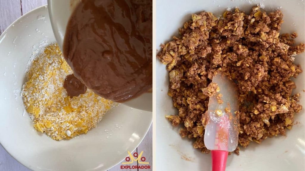 pate rose desert chocolat