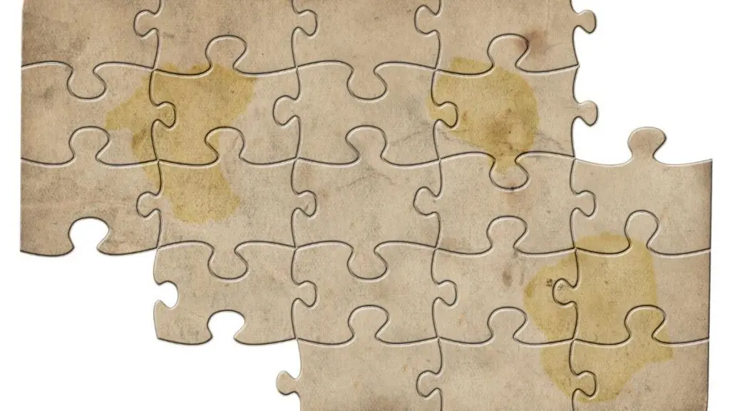 puzzle indice parchemin chasse au tresor