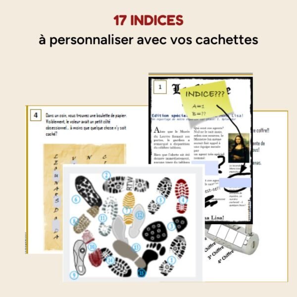 indices jeu enquete voleur peinture