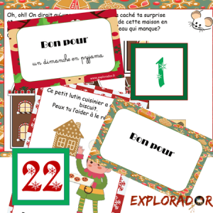 calendrier avent original activites imprimer