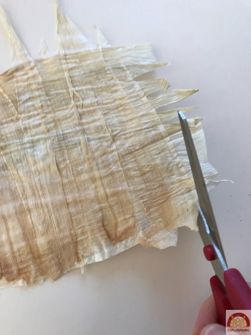 decouper faux papyrus