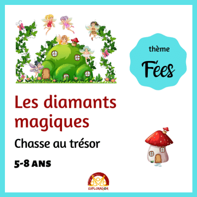 chasse au tresor fee anniversaire 6 ans