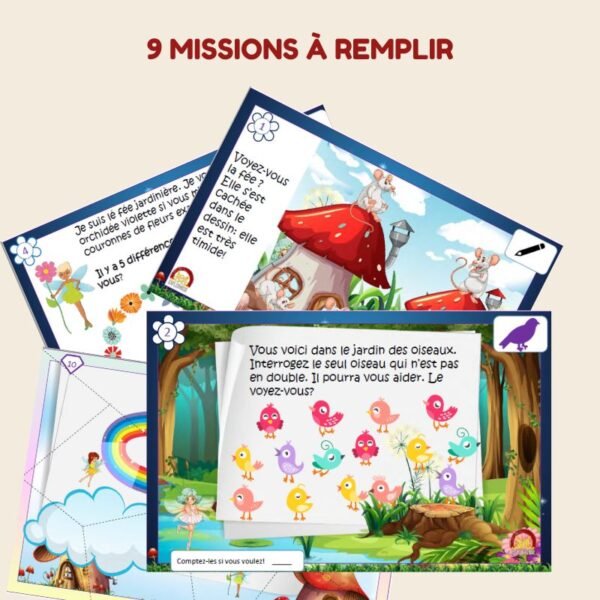 enigmes jeu anniversaire fees