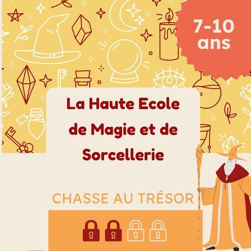 chasse tresor sorcier enfant