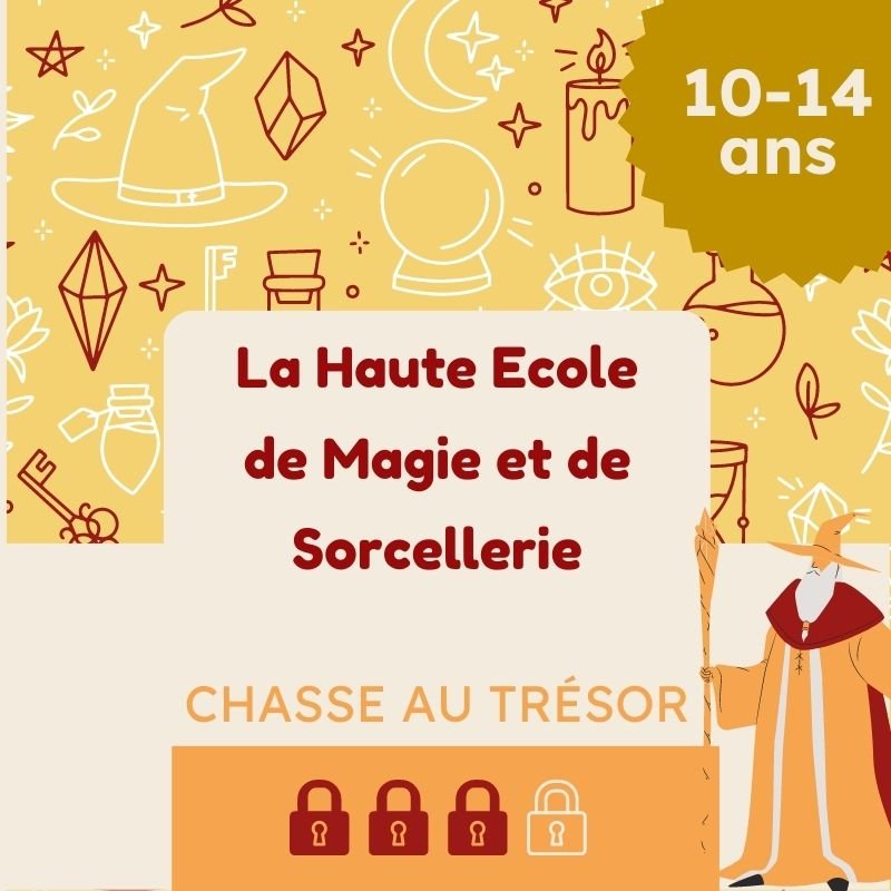 chasse tresor sorcier ados