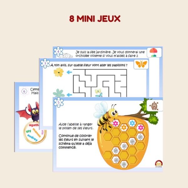 jeux reflexion fees 8 ans