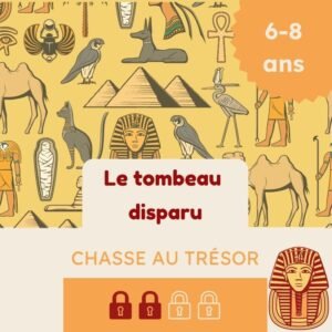 chasse au tresor egypte 7 ans