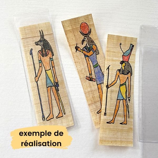 activite egypte enfants papyrus coloriage