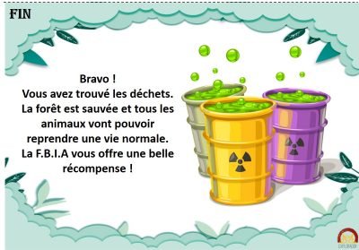 fin chasse au tresor nature
