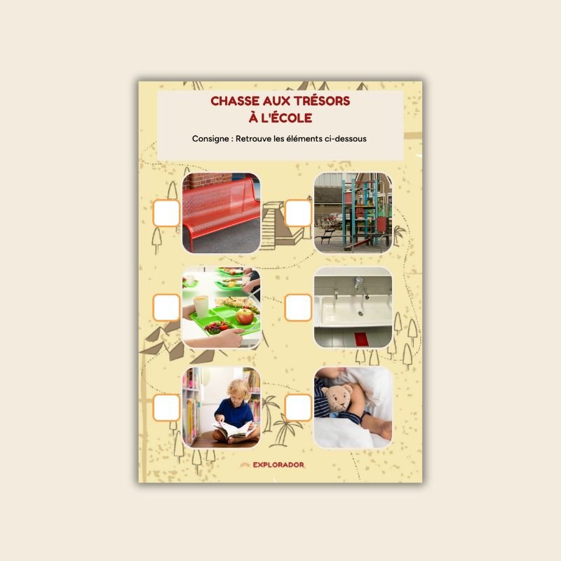 chasse au tresor gratuite ecole