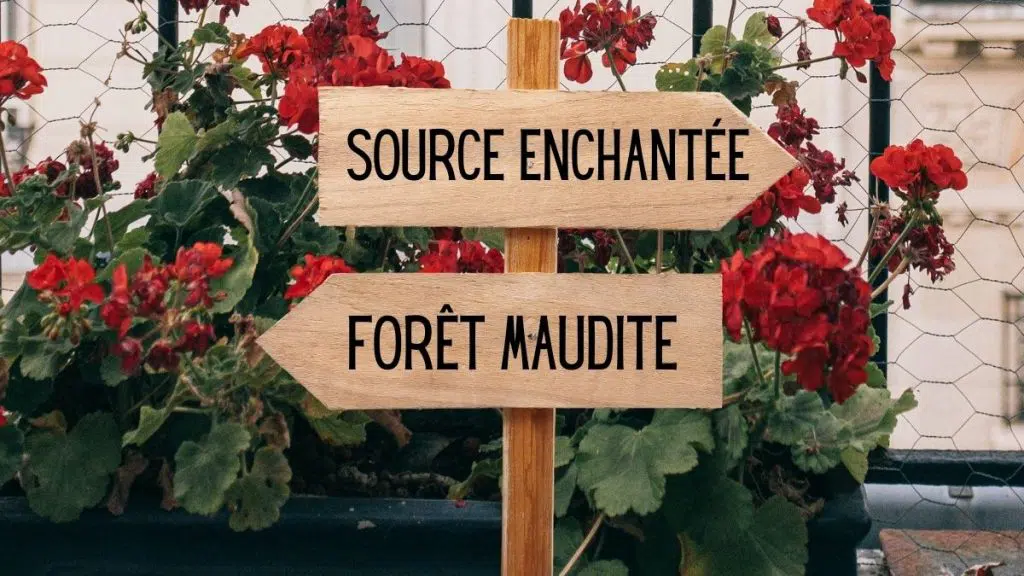 panneaux pancarte chasse au tresor maison
