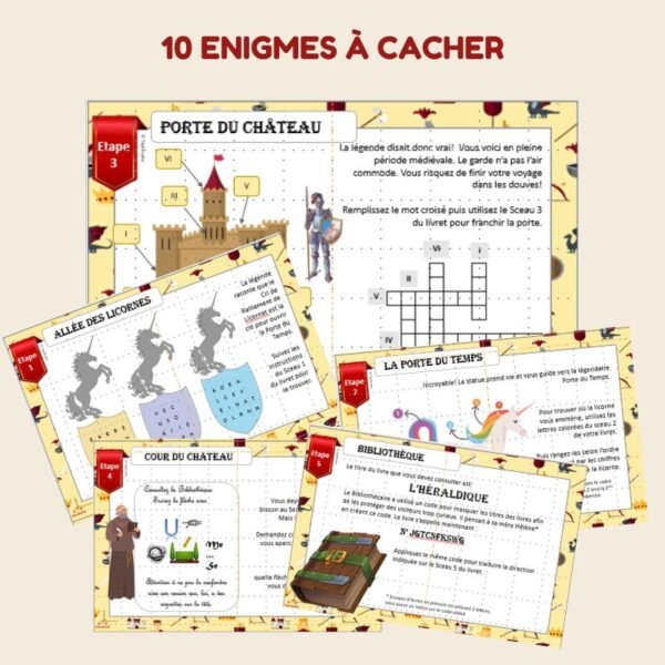 enigmes theme chevalier