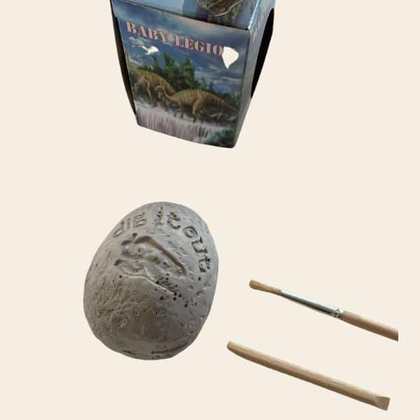 jeu archéologie oeuf de dinosaure
