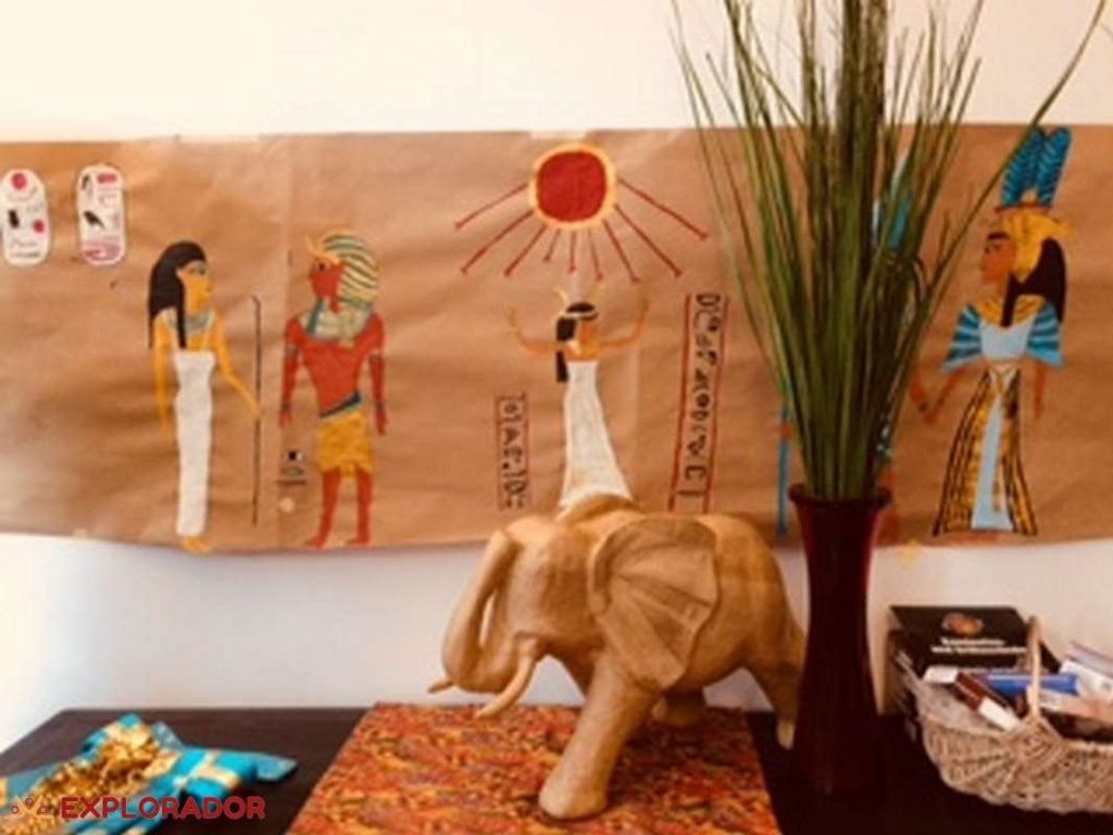 décoration anniversaire egypte ancienne