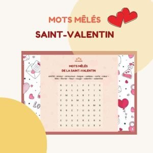 mots meles saint valentin
