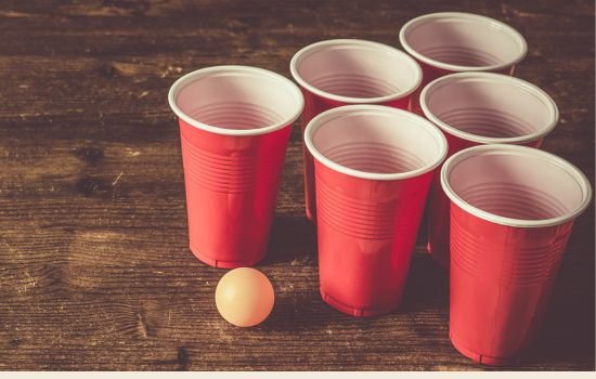 jeu gobelet balle ping pong pour enfants