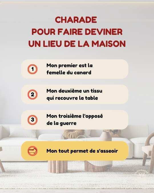 charade cachette lieu