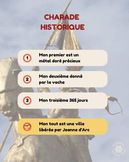 charade jeanne d'arc