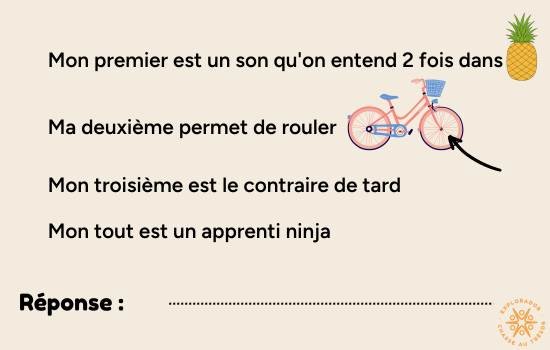 devinette mêlant charade rebus